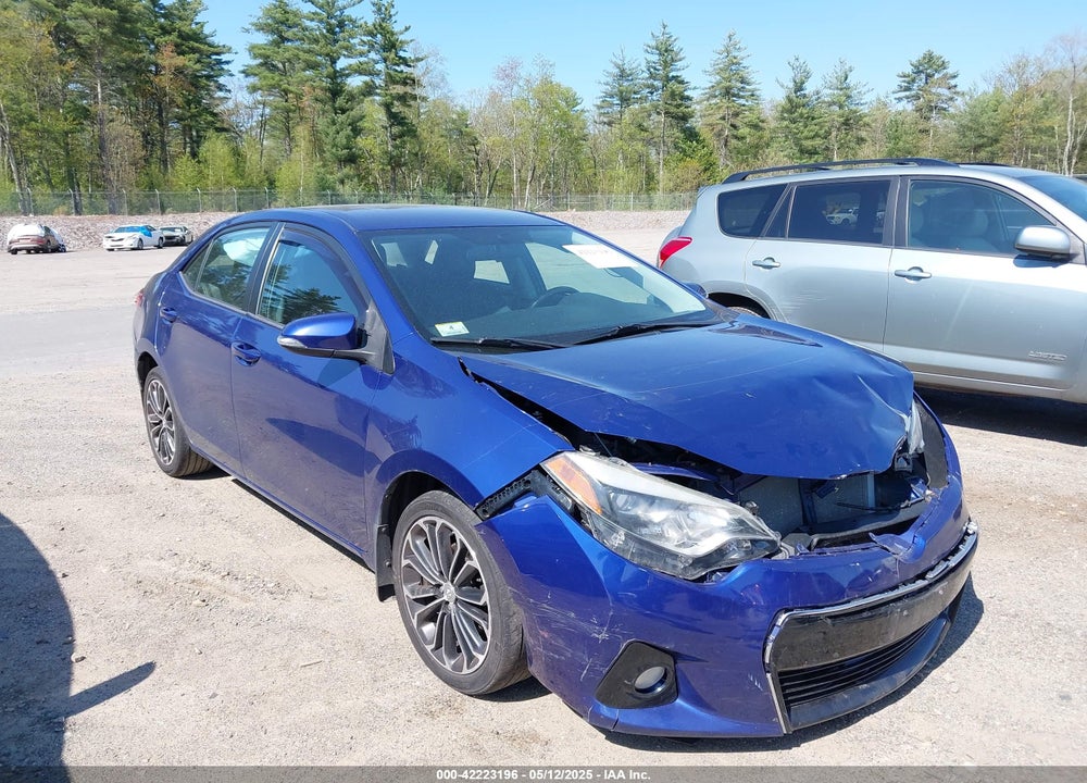 2015 TOYOTA COROLLA S PLUS VIN: 2T1BURHE5FC458942