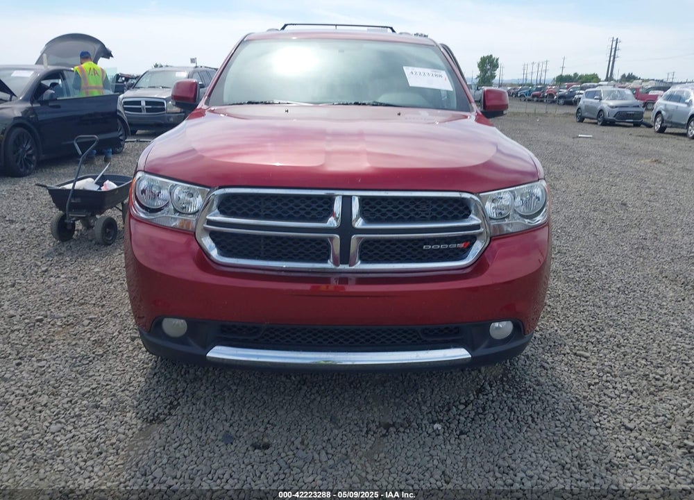 2013 DODGE DURANGO CREW VIN: 1C4RDJDG4DC527858