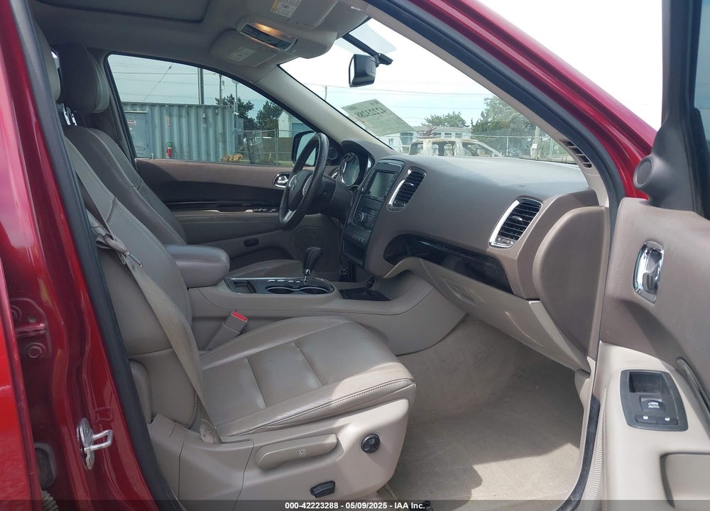 2013 DODGE DURANGO CREW VIN: 1C4RDJDG4DC527858