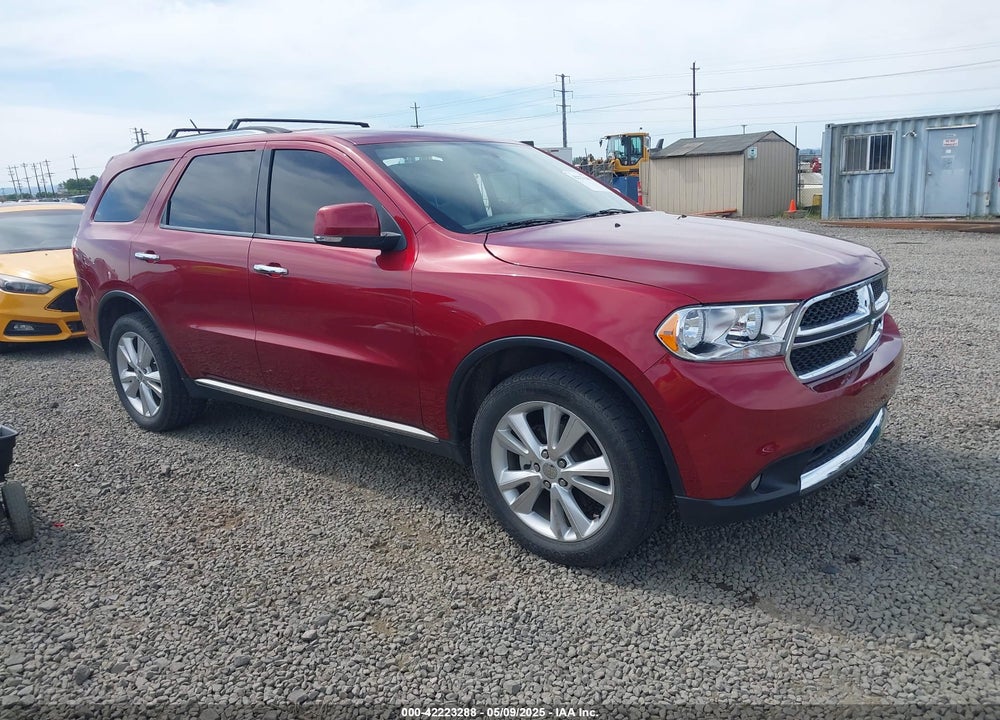 2013 DODGE DURANGO CREW VIN: 1C4RDJDG4DC527858