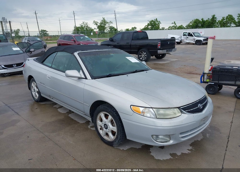 2001 TOYOTA CAMRY SOLARA SLE V6 VIN: 2T1FF28P11C488940