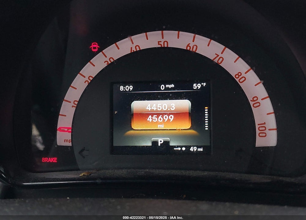 2019 SMART EQ FORTWO VIN: WMEFJ9BA1KK375602
