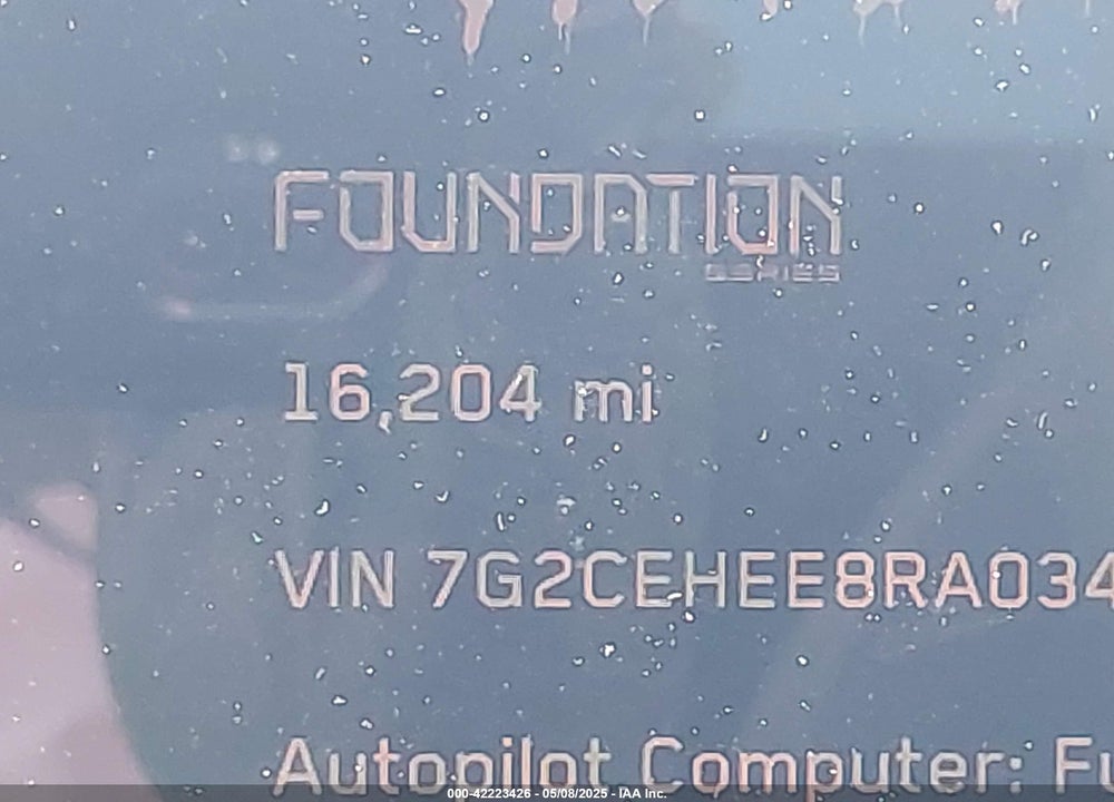 2024 TESLA CYBERTRUCK CYBERBEAST VIN: 7G2CEHEE8RA034519