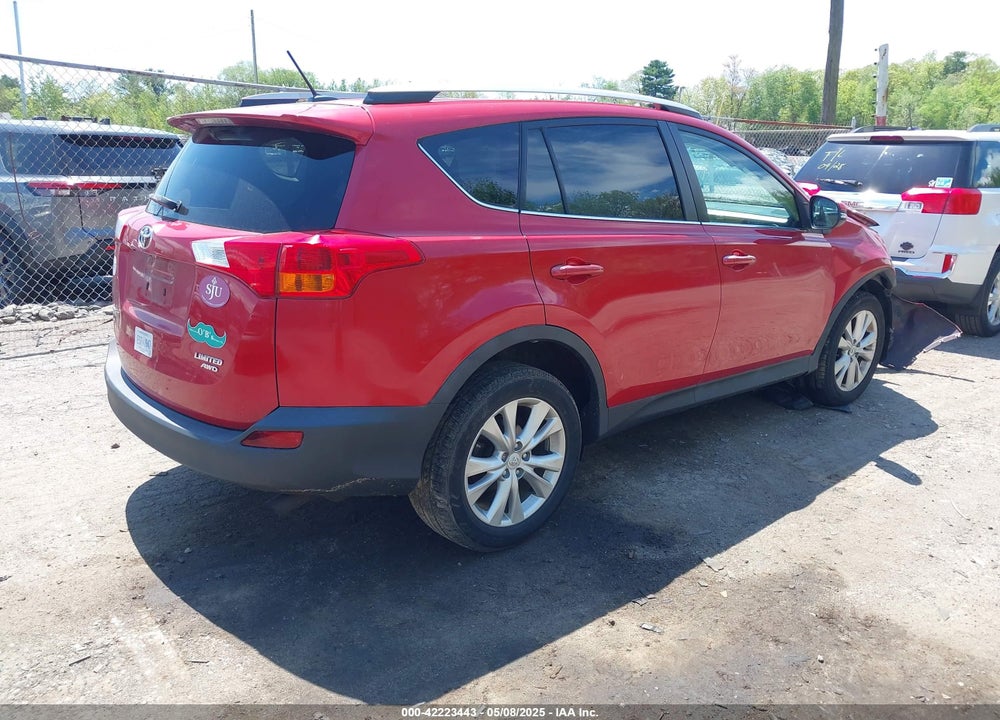2014 TOYOTA RAV4 LIMITED VIN: 2T3DFREV7EW125590