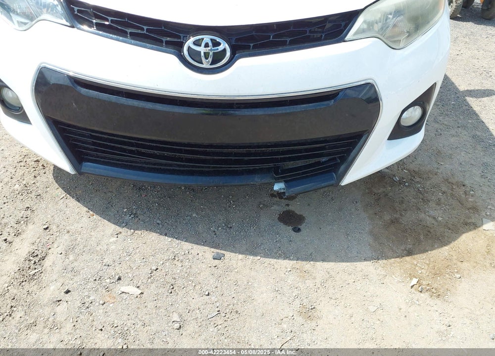 2014 TOYOTA COROLLA VIN: 2T1BURHE9EC123407