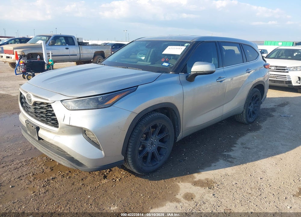 2022 TOYOTA HIGHLANDER VIN: 5TDCZRAH0NS126410