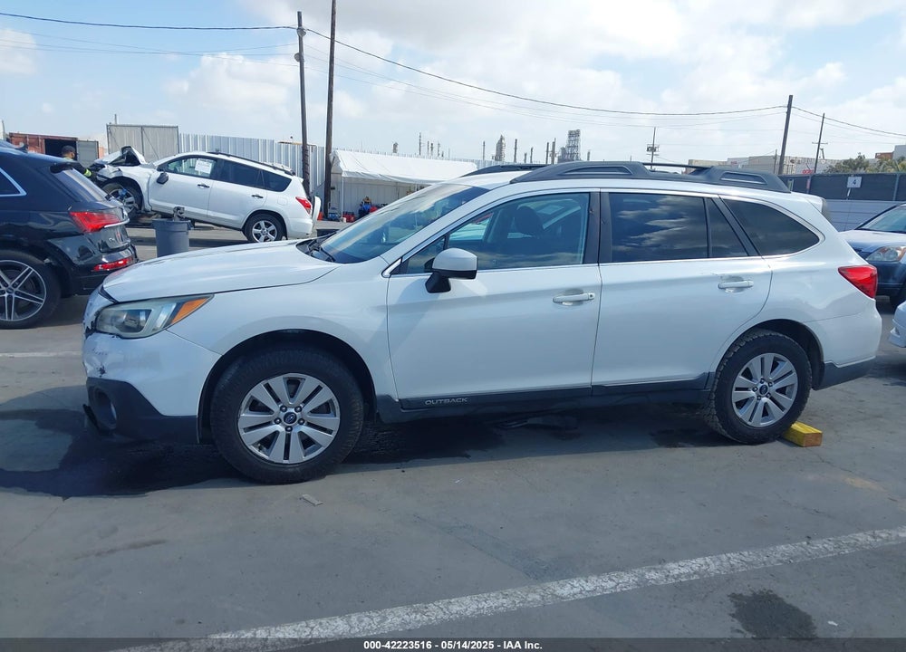 2016 SUBARU OUTBACK 2.5I PREMIUM VIN: 4S4BSACC7G3272130