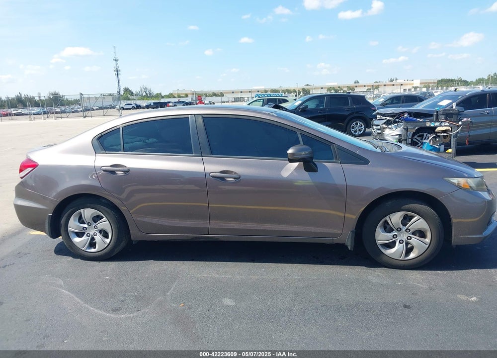 2014 HONDA CIVIC VIN: 19XFB2F51EE013227