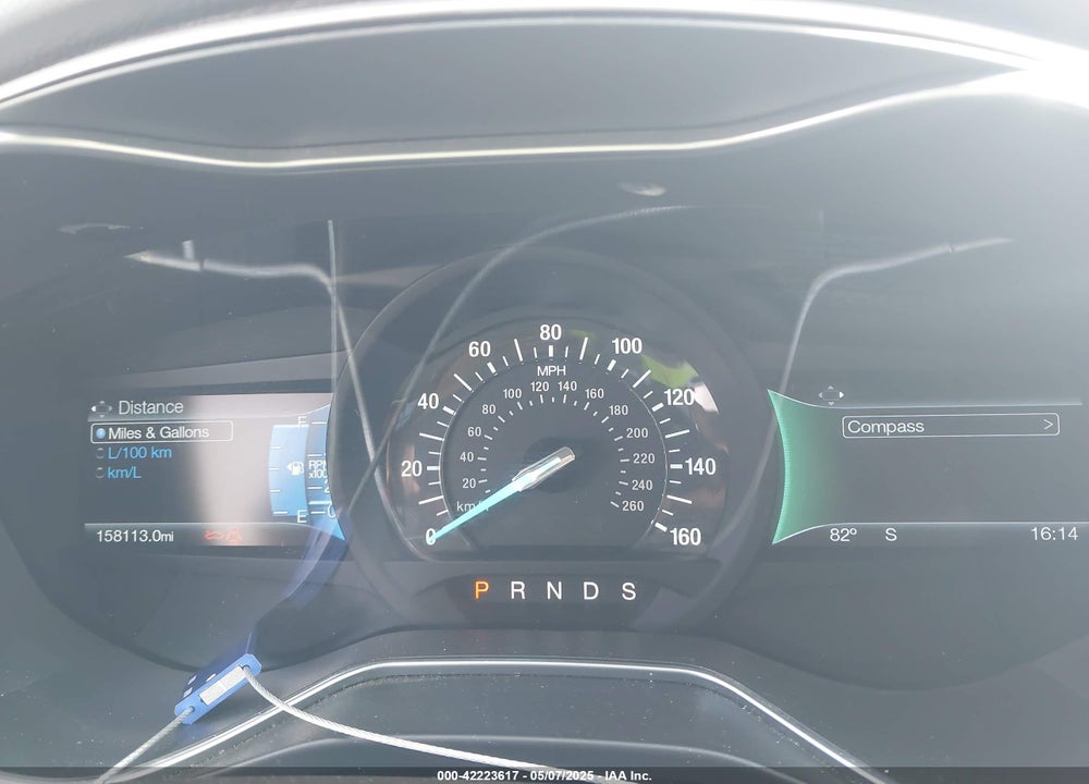 2016 FORD FUSION SE VIN: 3FA6P0T90GR263086