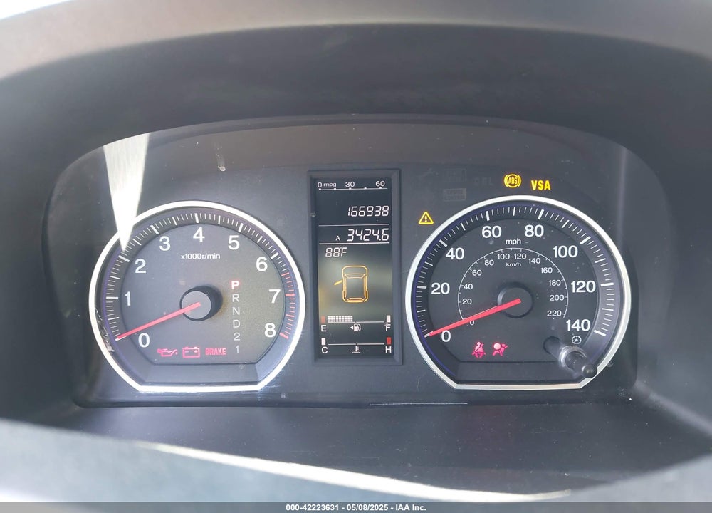 2008 HONDA CR-V VIN: JHLRE38518C009362