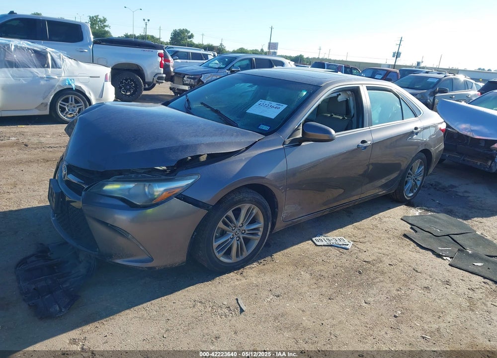 2015 TOYOTA CAMRY SE VIN: 4T1BF1FKXFU108502