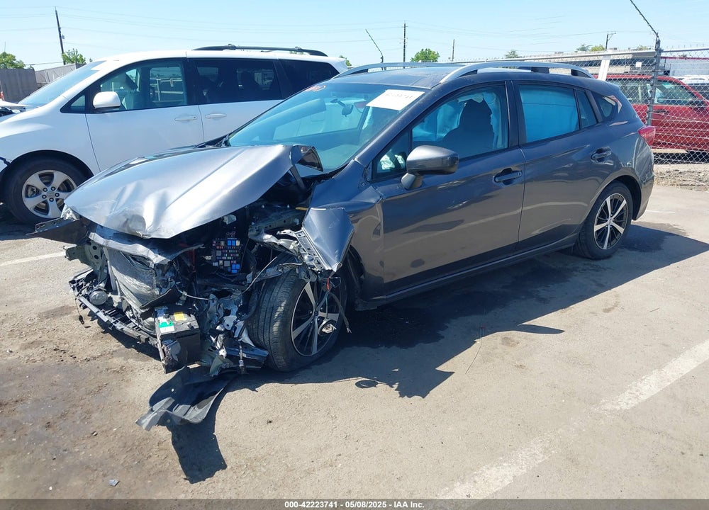 2022 SUBARU IMPREZA PREMIUM 5-DOOR VIN: 4S3GTAD68N3716600