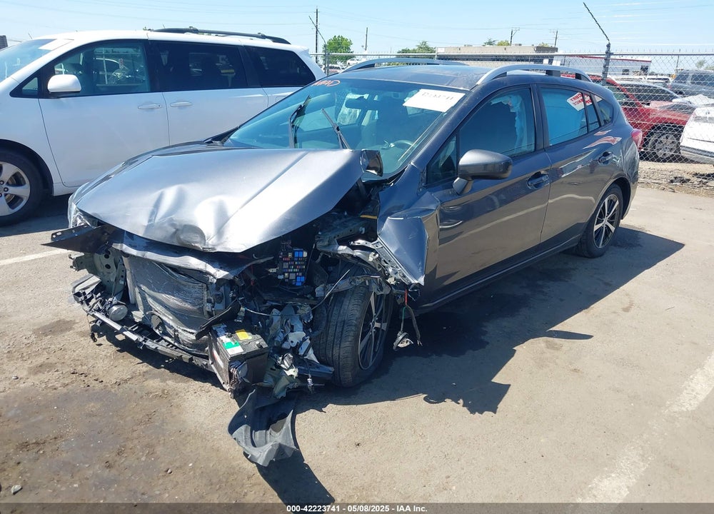 2022 SUBARU IMPREZA PREMIUM 5-DOOR VIN: 4S3GTAD68N3716600