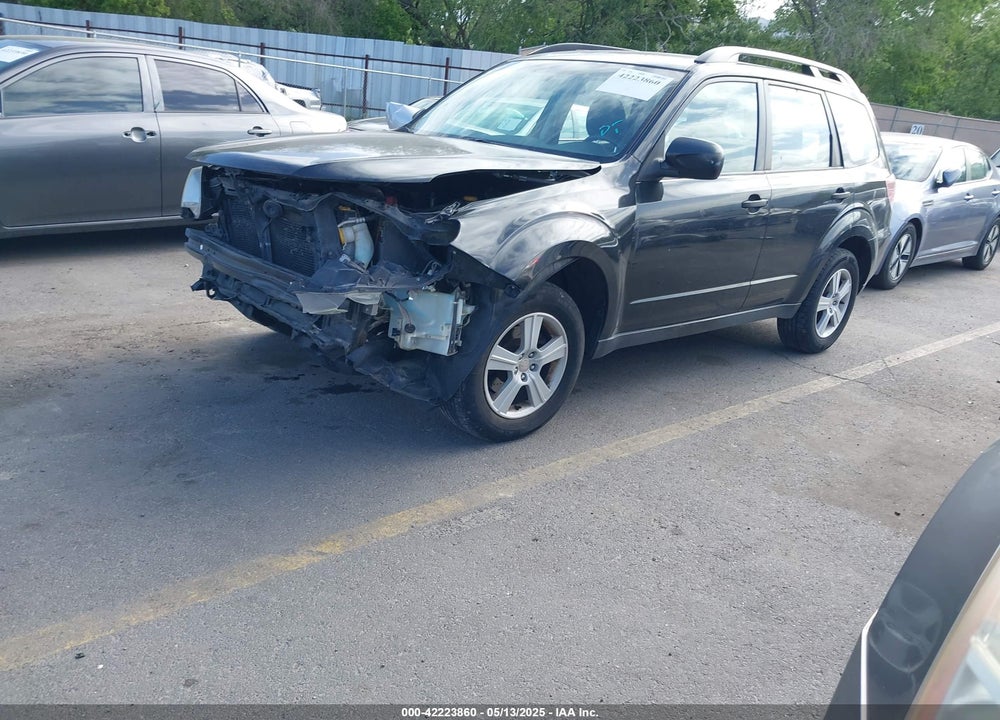2010 SUBARU FORESTER 2.5X VIN: JF2SH6BC6AH786760