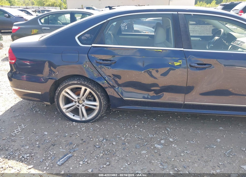 2013 VOLKSWAGEN PASSAT VIN: 1VWBN7A39DC022849