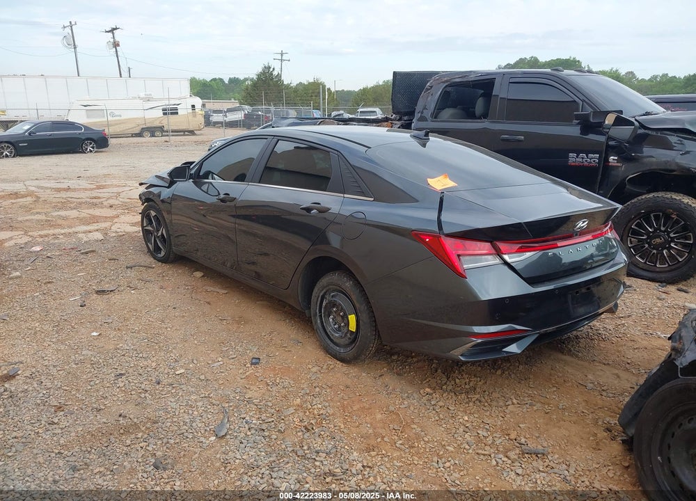 2021 HYUNDAI ELANTRA LIMITED VIN: 5NPLP4AG1MH034498