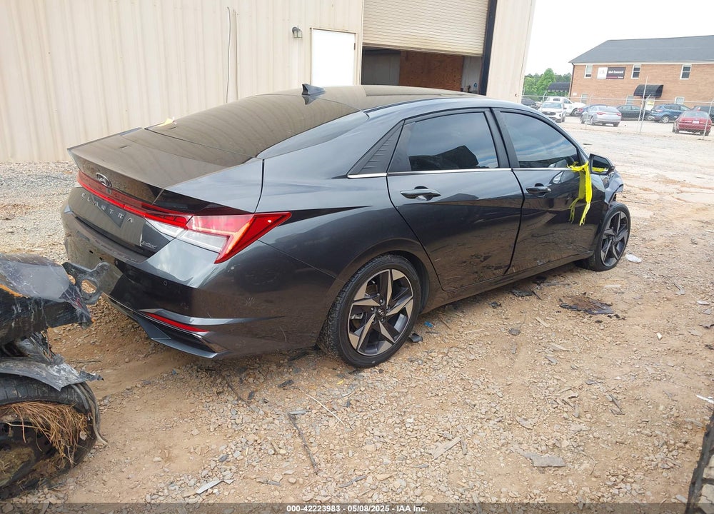 2021 HYUNDAI ELANTRA LIMITED VIN: 5NPLP4AG1MH034498