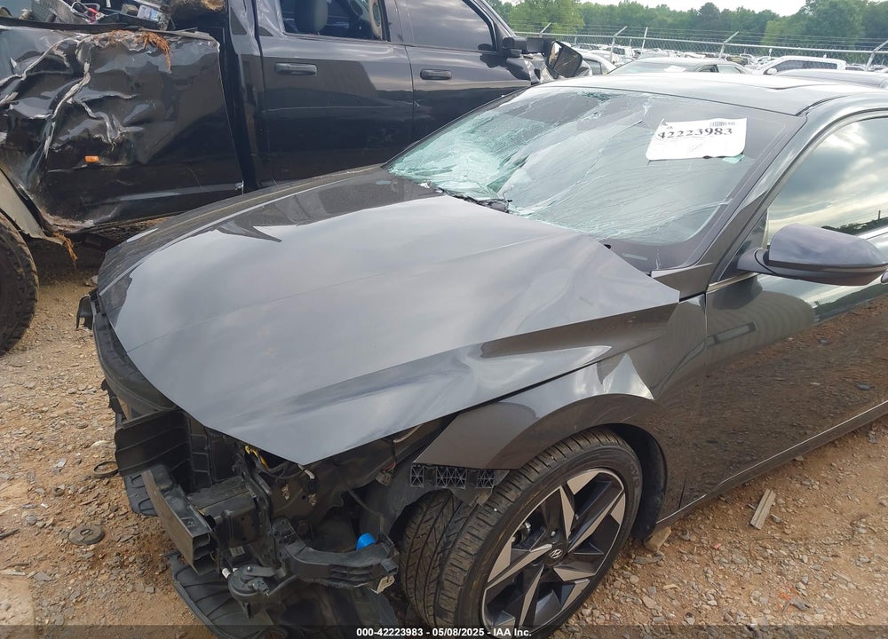 2021 HYUNDAI ELANTRA LIMITED VIN: 5NPLP4AG1MH034498