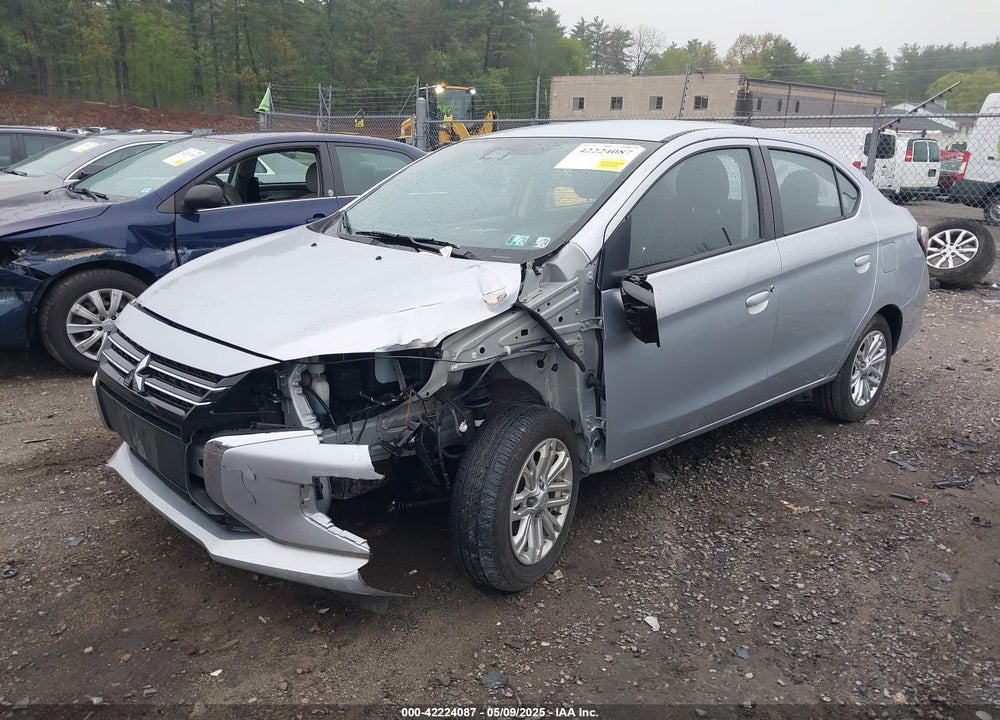 2022 MITSUBISHI MIRAGE VIN: ML32FUFJ7NHF02047
