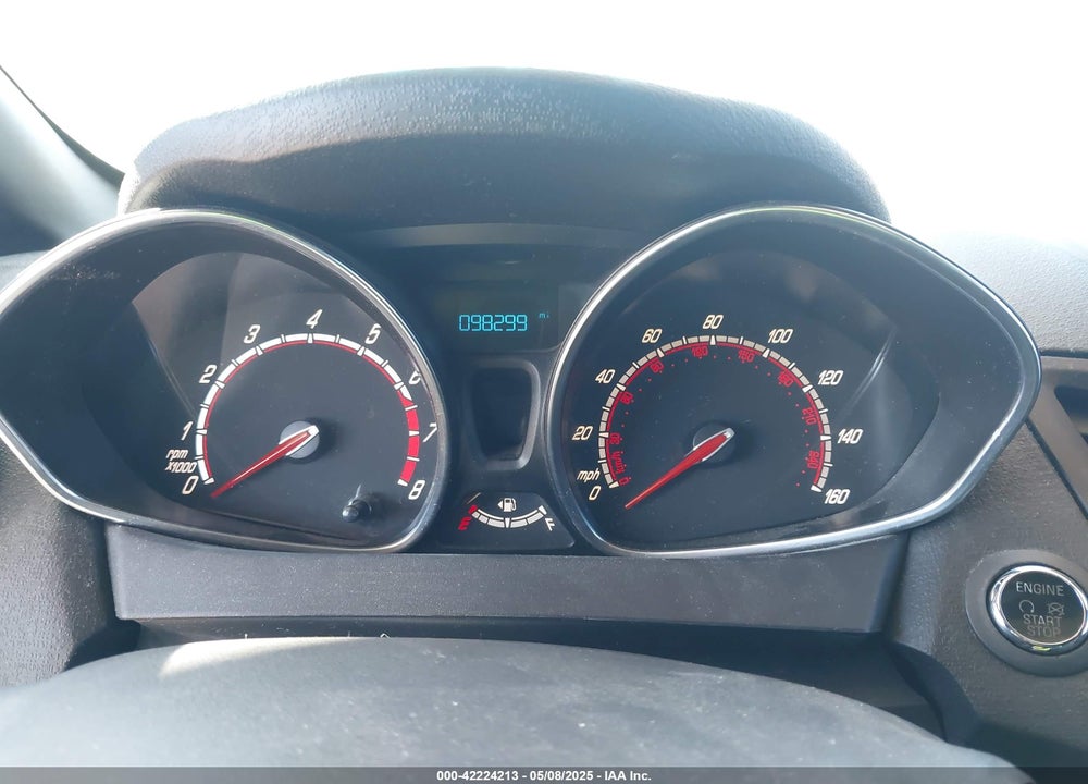2016 FORD FIESTA ST VIN: 3FADP4GX8GM167386