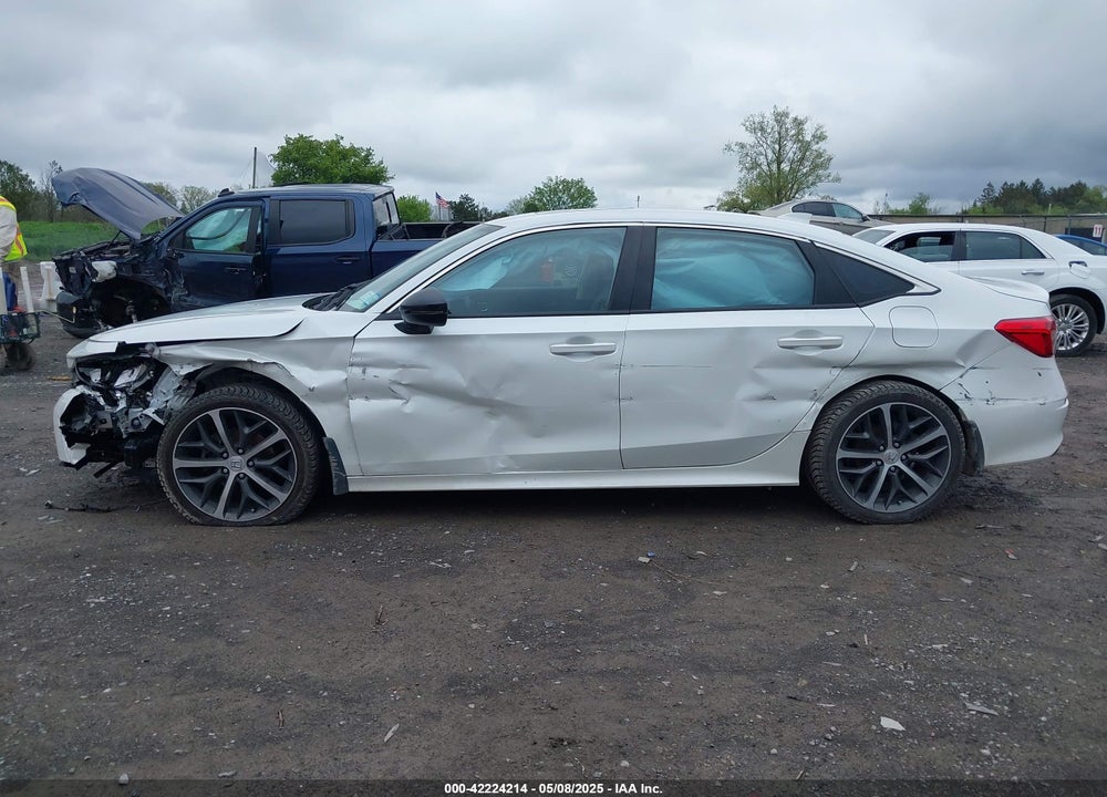 2022 HONDA CIVIC VIN: 2HGFE1F9XNH306361
