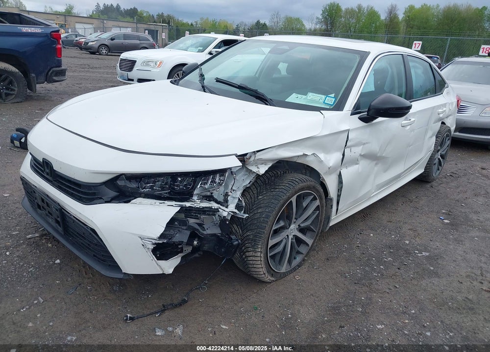 2022 HONDA CIVIC VIN: 2HGFE1F9XNH306361