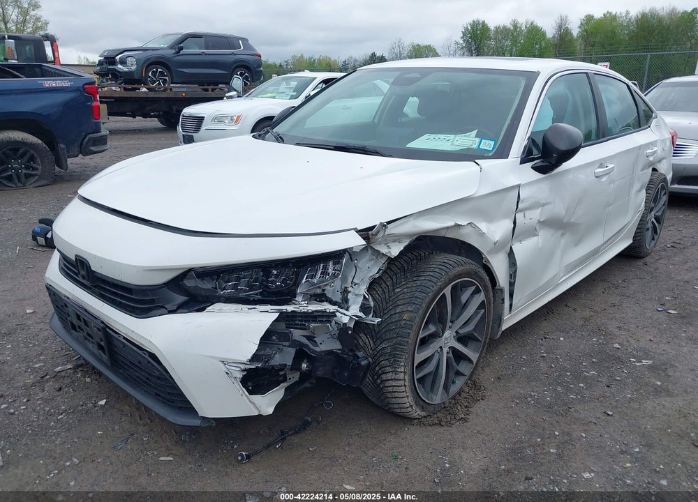 2022 HONDA CIVIC VIN: 2HGFE1F9XNH306361