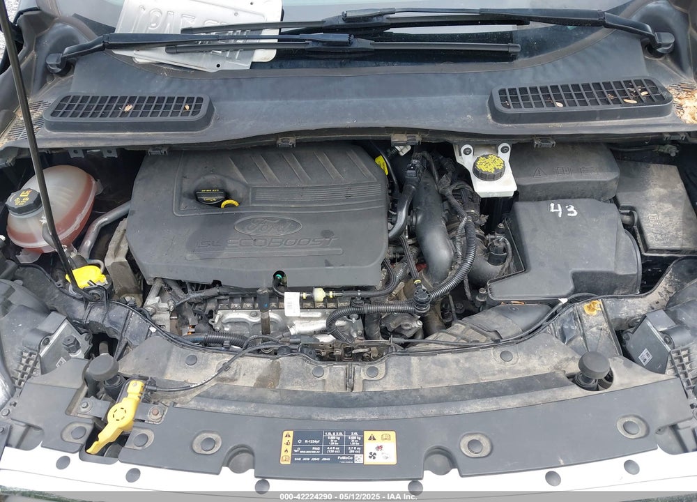 2017 FORD ESCAPE VIN: 1FMCU0JD8HUC94024
