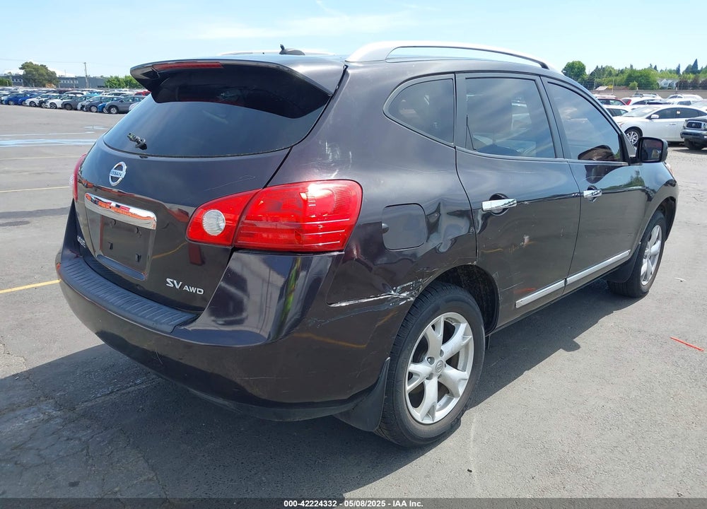 2011 NISSAN ROGUE SV VIN: JN8AS5MV1BW293526