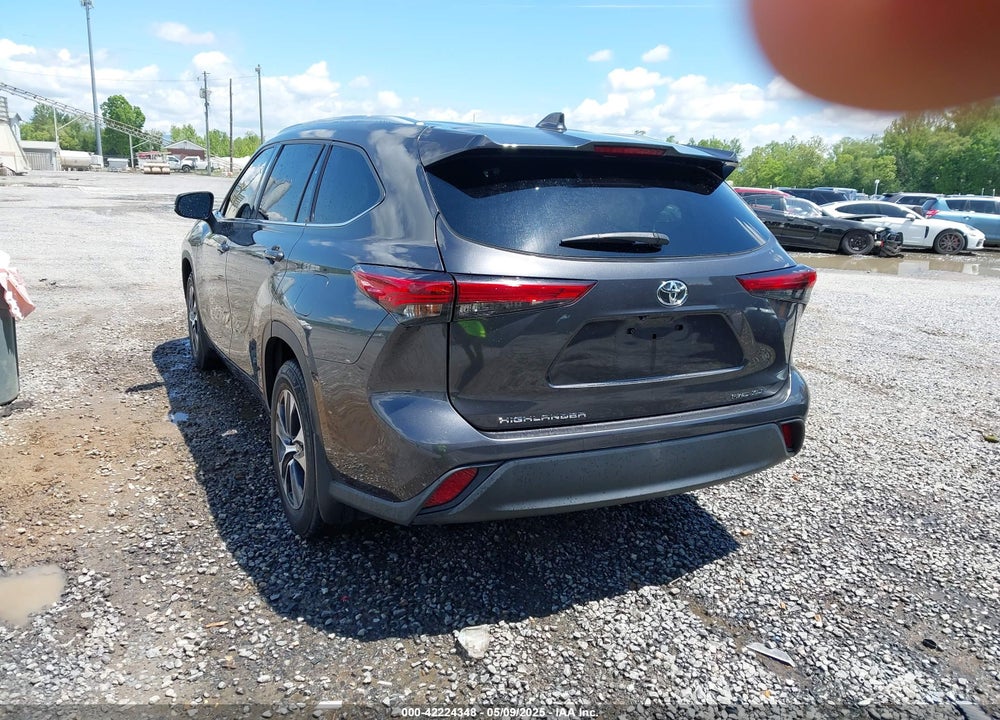 2021 TOYOTA HIGHLANDER VIN: 5TDHZRBH3MS058736