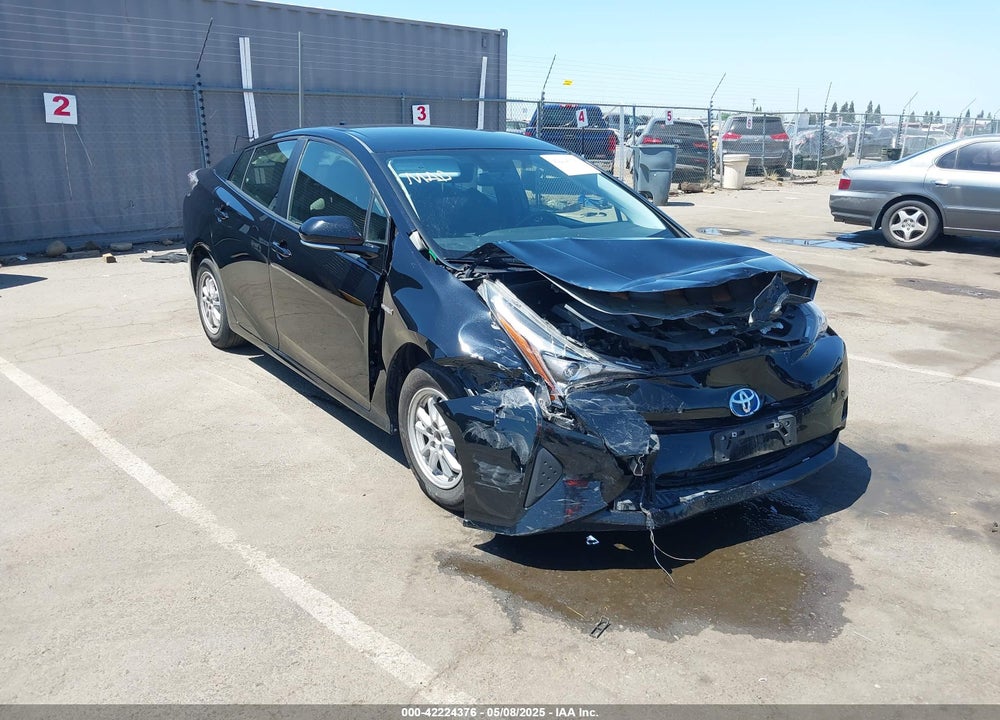2016 TOYOTA PRIUS THREE VIN: JTDKARFU7G3017018
