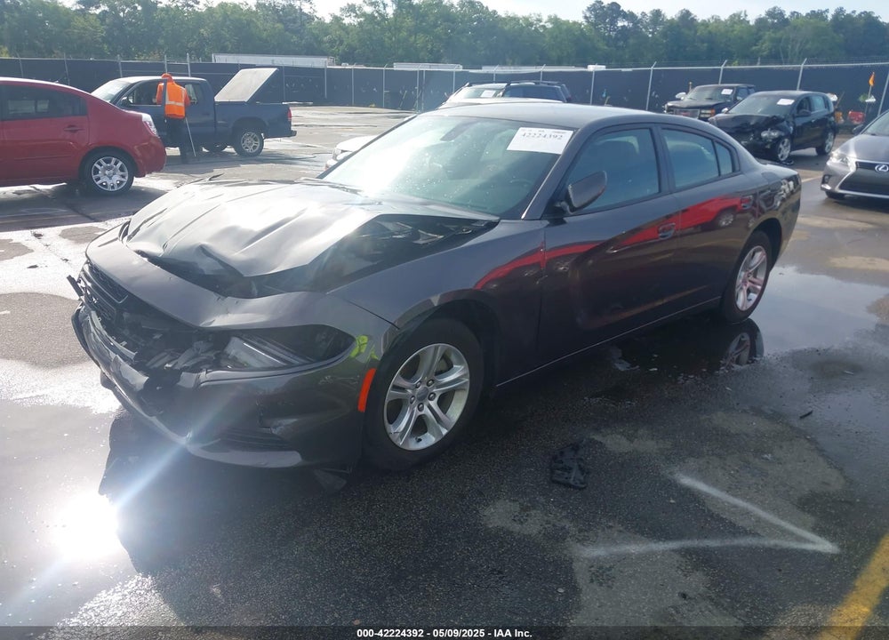 2022 DODGE CHARGER SXT RWD VIN: 2C3CDXBG1NH239410