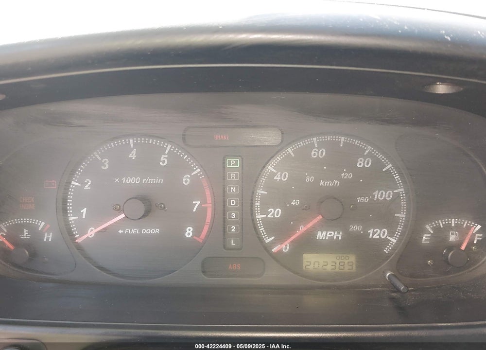 2001 HONDA PASSPORT EX/LX VIN: 4S6CK58W914404778