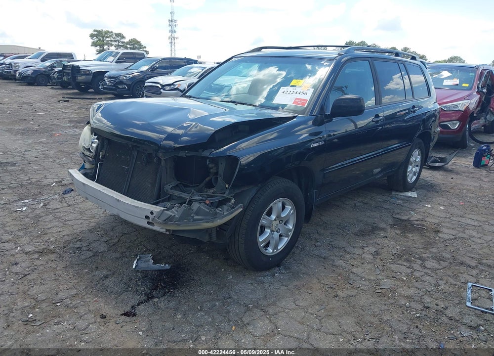 2003 TOYOTA HIGHLANDER LIMITED V6 VIN: JTEGF21A430113160