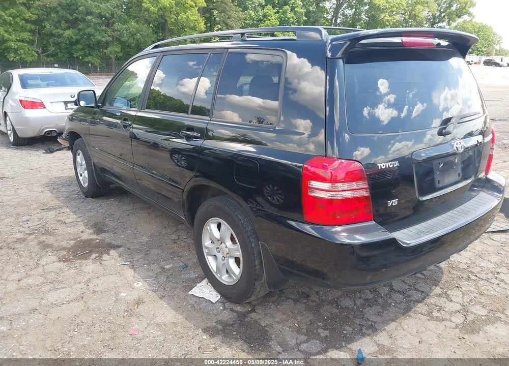2003 TOYOTA HIGHLANDER LIMITED V6 VIN: JTEGF21A430113160