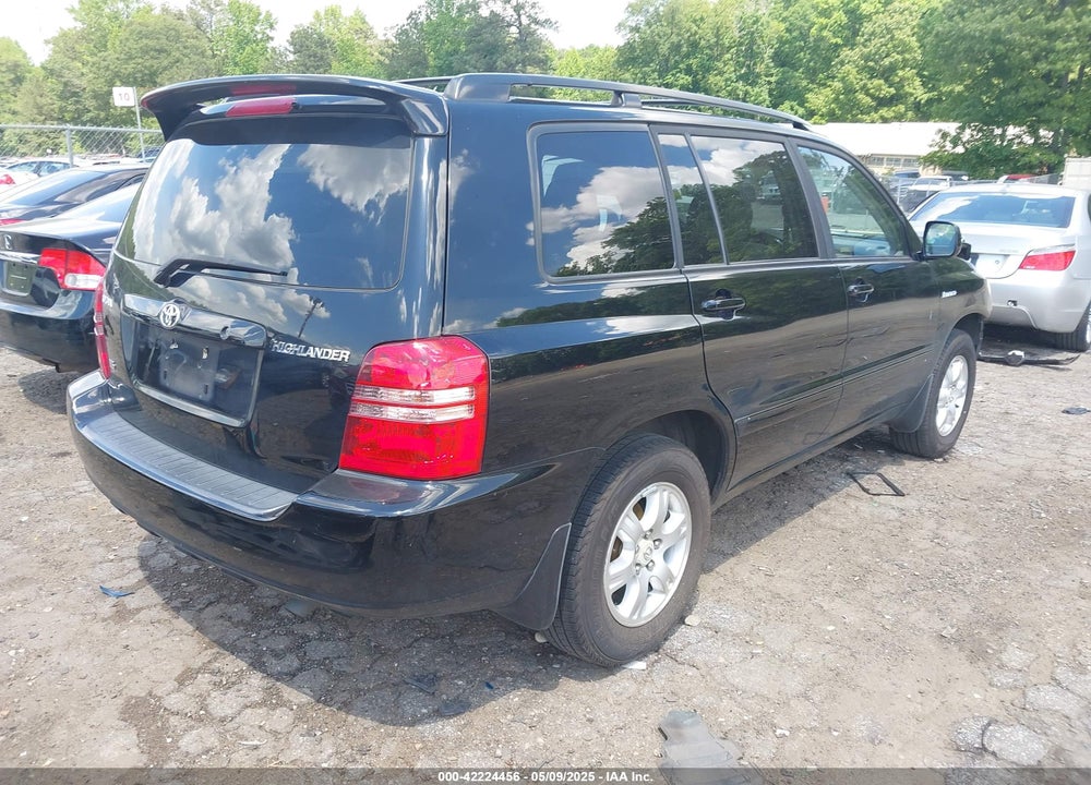 2003 TOYOTA HIGHLANDER LIMITED V6 VIN: JTEGF21A430113160