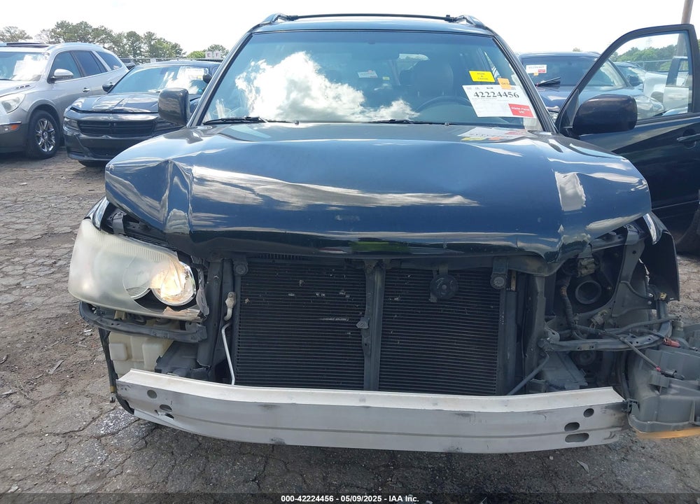 2003 TOYOTA HIGHLANDER LIMITED V6 VIN: JTEGF21A430113160