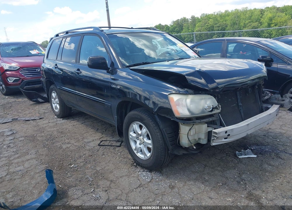 2003 TOYOTA HIGHLANDER LIMITED V6 VIN: JTEGF21A430113160