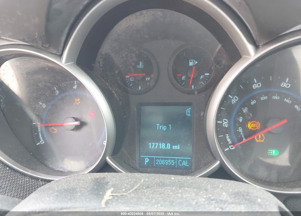 2011 CHEVROLET CRUZE VIN: 1G1PG5S9XB7154690