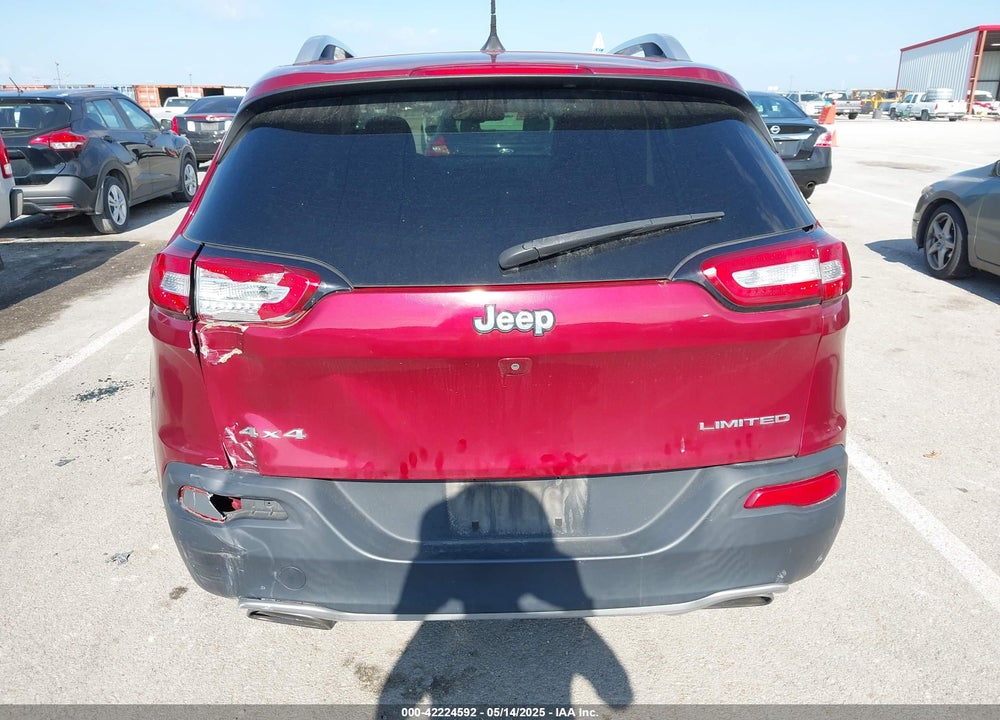 2016 JEEP CHEROKEE LIMITED VIN: 1C4PJMDS9GW188443