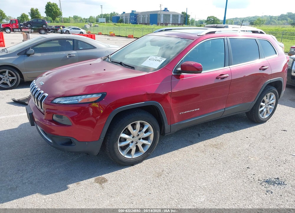 2016 JEEP CHEROKEE LIMITED VIN: 1C4PJMDS9GW188443