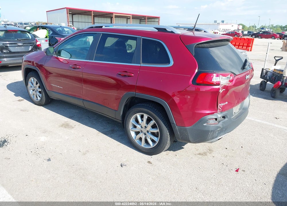 2016 JEEP CHEROKEE LIMITED VIN: 1C4PJMDS9GW188443