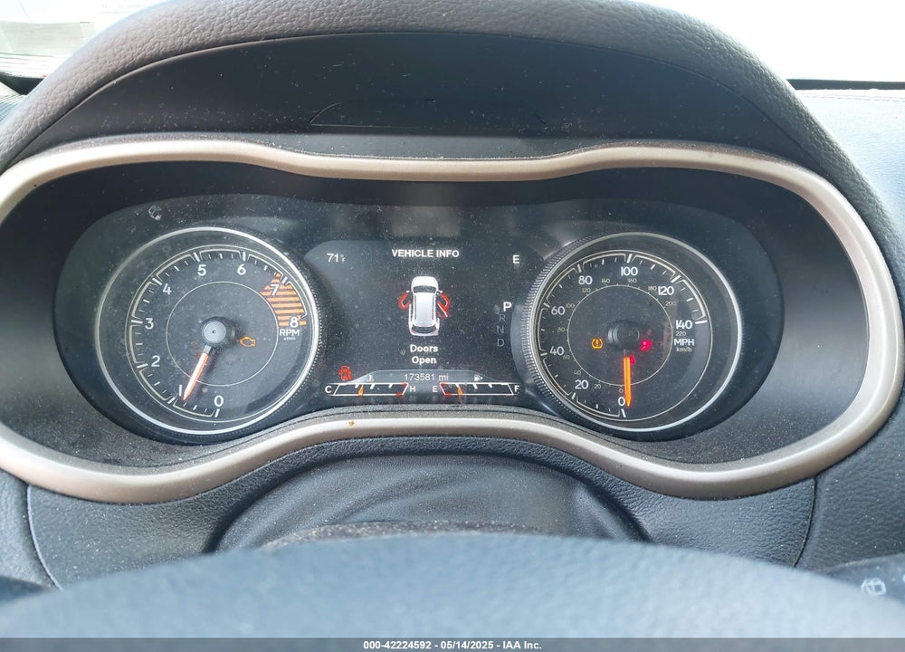 2016 JEEP CHEROKEE LIMITED VIN: 1C4PJMDS9GW188443