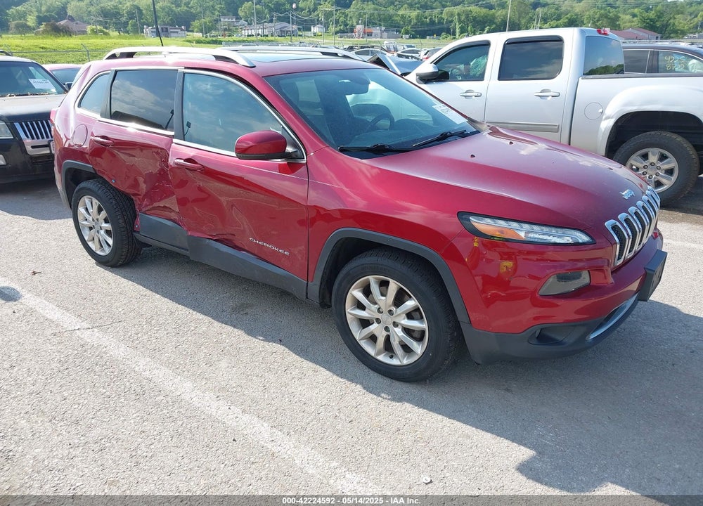 2016 JEEP CHEROKEE LIMITED VIN: 1C4PJMDS9GW188443