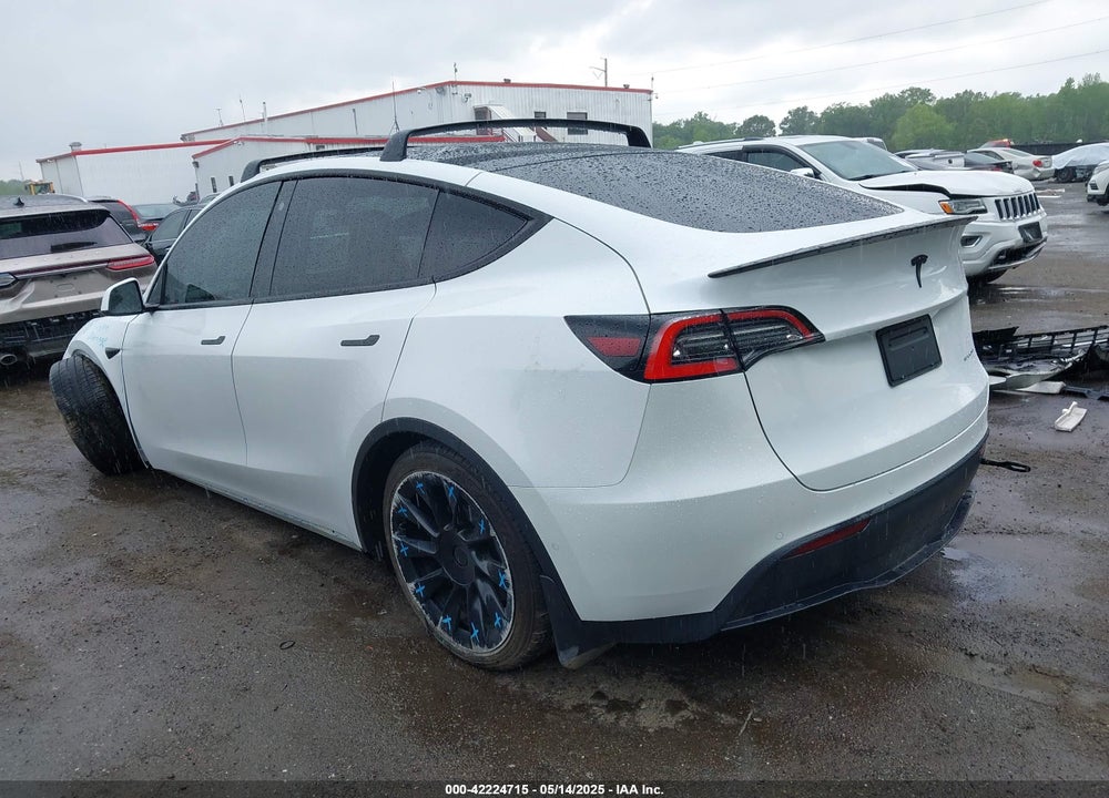 2021 TESLA MODEL Y LONG RANGE DUAL MOTOR ALL-WHEEL DRIVE VIN: 5YJYGDEE7MF108245