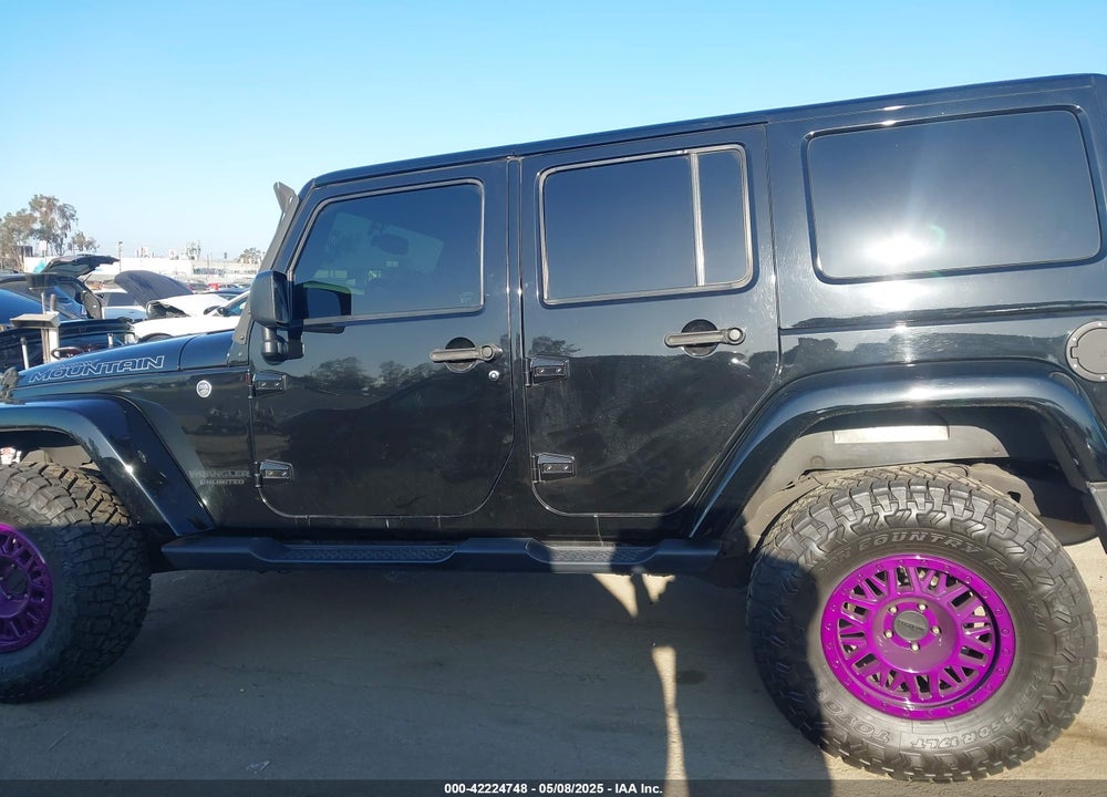 2017 JEEP WRANGLER UNLIMITED SMOKY MOUNTAIN 4X4 VIN: 1C4BJWEG5HL635319