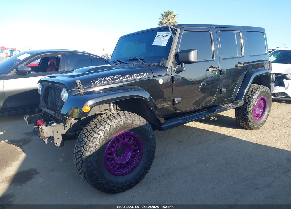 2017 JEEP WRANGLER UNLIMITED SMOKY MOUNTAIN 4X4 VIN: 1C4BJWEG5HL635319