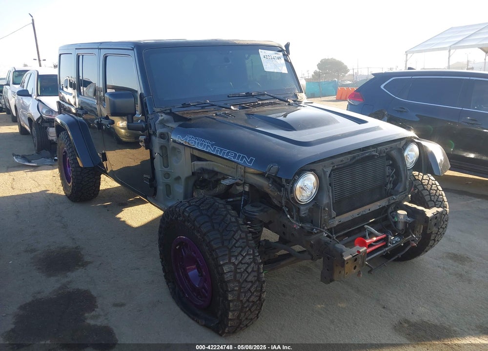2017 JEEP WRANGLER UNLIMITED SMOKY MOUNTAIN 4X4 VIN: 1C4BJWEG5HL635319