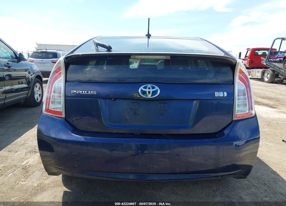 2012 TOYOTA PRIUS FOUR VIN: JTDKN3DU7C1531834