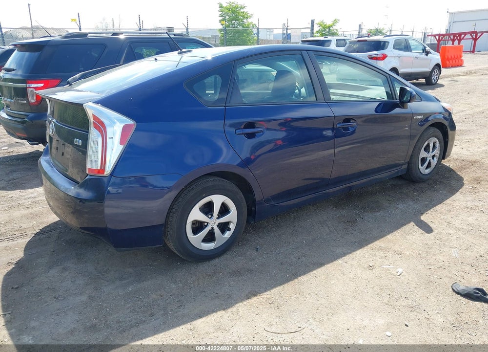 2012 TOYOTA PRIUS FOUR VIN: JTDKN3DU7C1531834